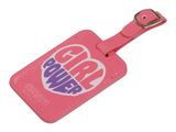 American Tourister Luggage Tag 2x Print Girl Power