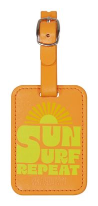 American Tourister Luggage Tag 2x Print Sun Surf Repeat American Tourister Luggage Tag 2x Print Sun Surf Repeat