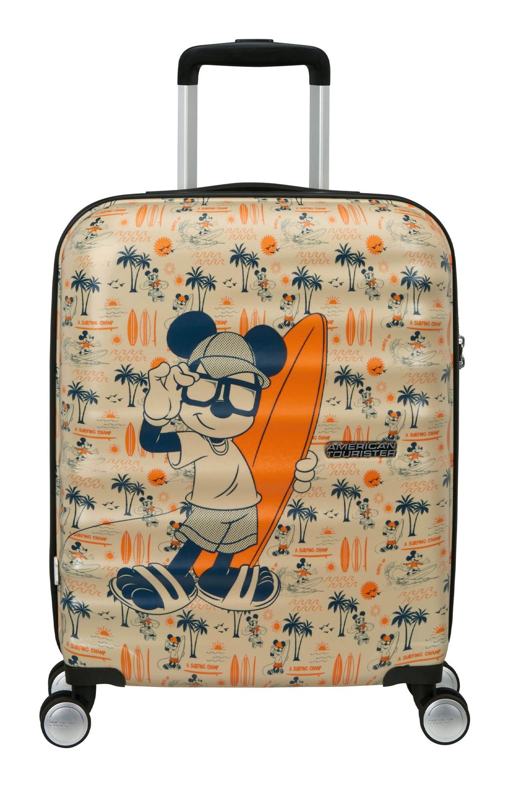 American Tourister Wavebreaker Disney Spinner 55 / 20 TSA Disney FL Mickey Super Surfer