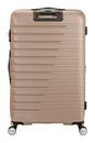 American Tourister Flashline Spinner 78 / 29 Trolley Exp TSA L Ivory Gold