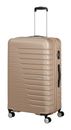 American Tourister Flashline Spinner 78 / 29 Trolley Exp TSA L Ivory Gold