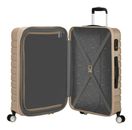American Tourister Flashline Spinner 67 / 24 Trolley Exp TSA M Ivory Gold American Tourister Flashline Spinner 67 / 24 Trolley Exp TSA M Ivory Gold