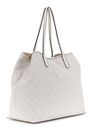 GUESS Eco Victtoria Large 2 In 1 Tote Bone Logo