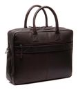 The Chesterfield Brand Tacama Leather Laptop Bag Brown