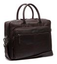 The Chesterfield Brand Tacama Leather Laptop Bag Brown