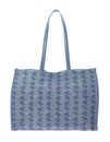 LACOSTE Heritage Jacquard Shopping Bag L Tradewinds