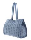 LACOSTE Heritage Jacquard Shopping Bag L Tradewinds