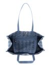 LACOSTE Heritage Jacquard Shopping Bag L Tradewinds