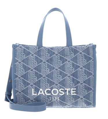 LACOSTE Heritage Jacquard Shopping Bag S Tradewinds
