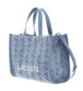 LACOSTE Heritage Jacquard Shopping Bag S Tradewinds