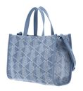 LACOSTE Heritage Jacquard Shopping Bag S Tradewinds