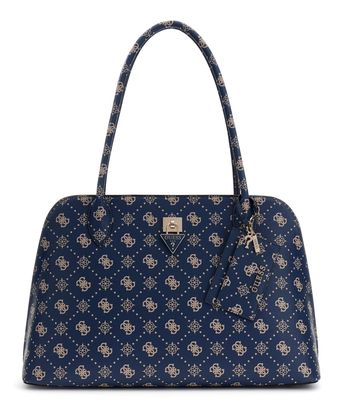GUESS Patsie Tote Navy Logo