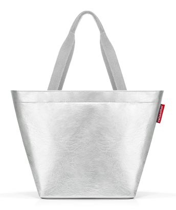 reisenthel Shopper M Silver Crackle