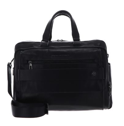 PIQUADRO Solm Briefcase M Nero