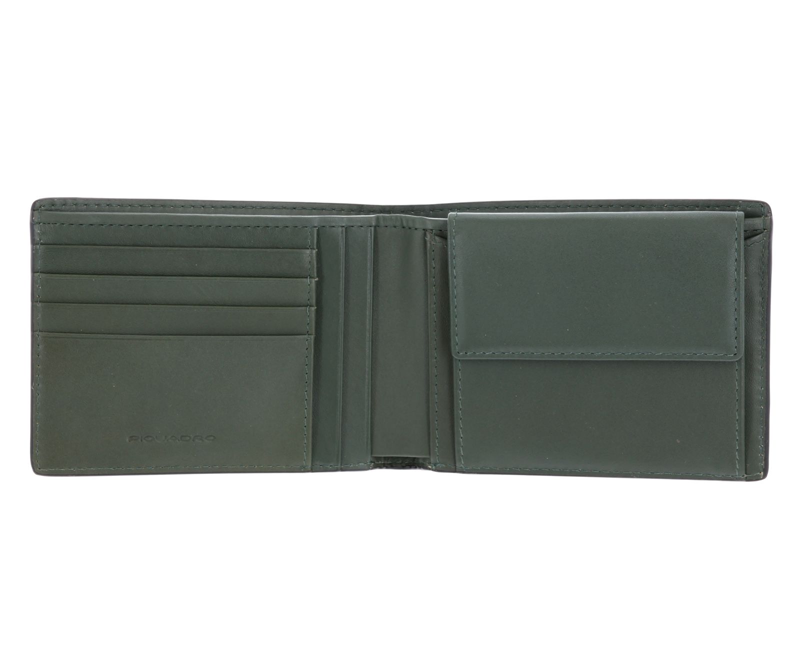 PIQUADRO Ael Men's Wallet RFID Verde PIQUADRO Ael Men's Wallet RFID Verde