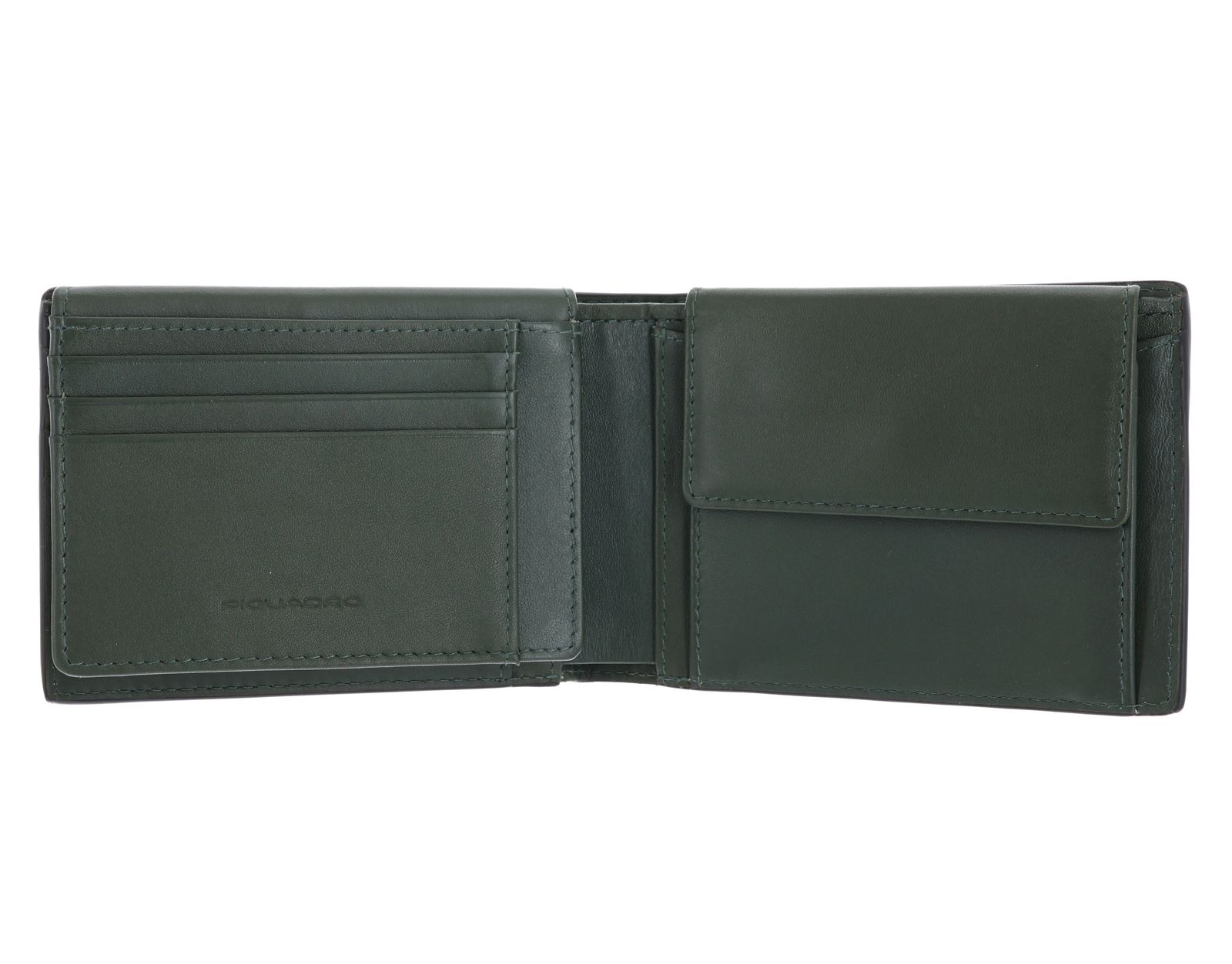 PIQUADRO Ael Men's Wallet Flip Up ID RFID Verde PIQUADRO Ael Men's Wallet Flip Up ID RFID Verde