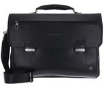 PIQUADRO Solm Briefcase Nero PIQUADRO Solm Briefcase Nero