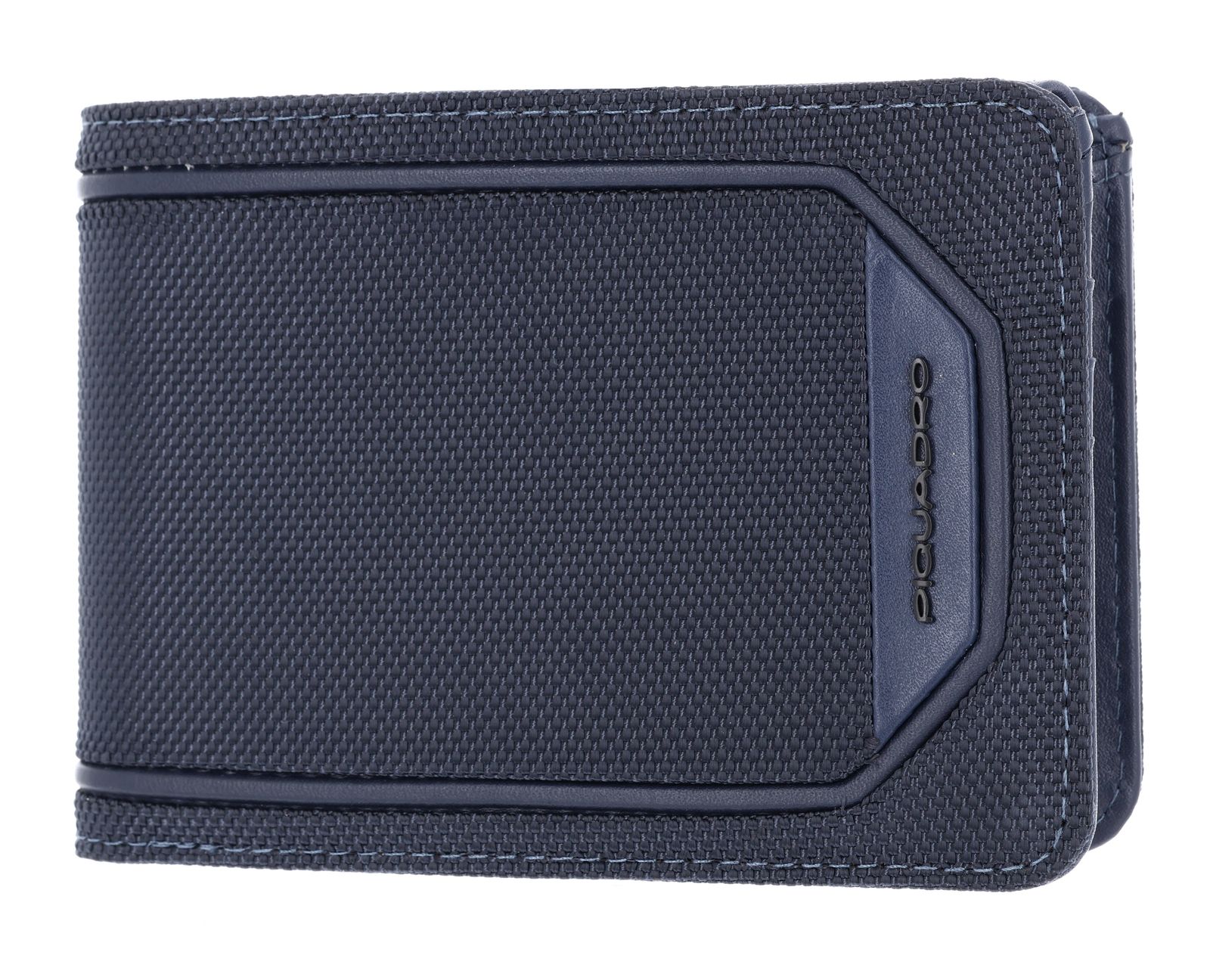 PIQUADRO Lyss Men's Wallet Flip Up ID RFID Blu