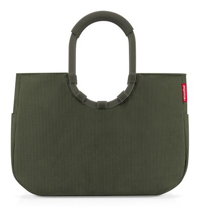 reisenthel Loopshopper L Cord Dark Matcha