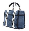 DKNY Barrett Tote Bag Crossbody M Denim Multi