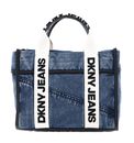 DKNY Barrett Tote Bag Crossbody M Denim Multi