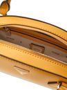 GUESS Isobel Dome Satchel Amber