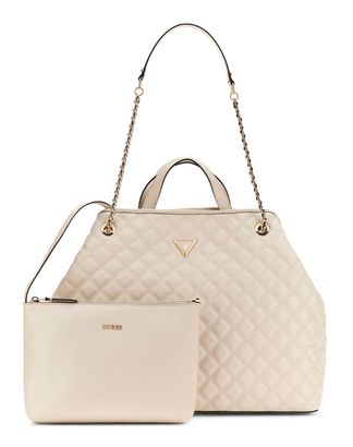 GUESS Giully II 2 in 1 Tote L Bone