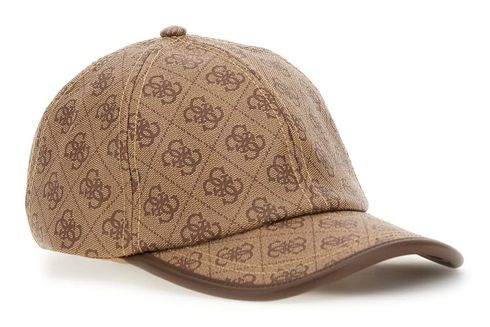 GUESS Milano Baseball Cap Beige / Cognac