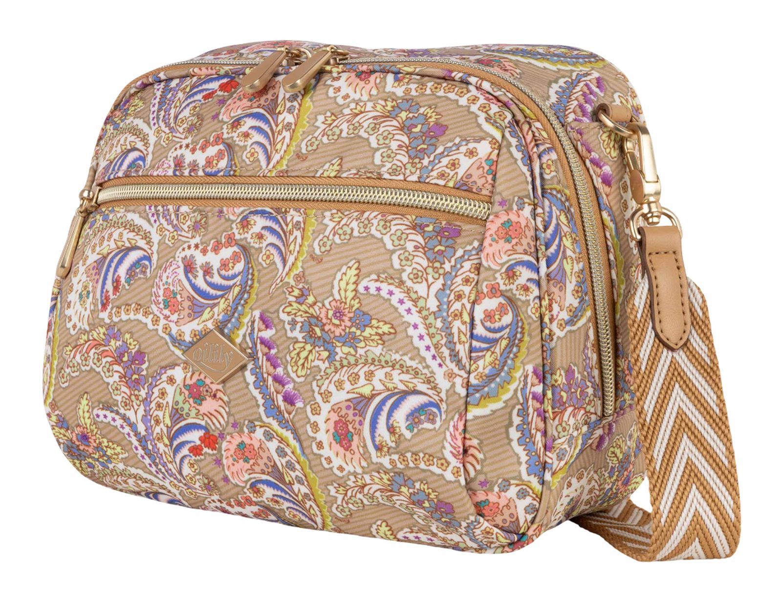 Oilily Sangita Crossbody Bag Amber Gold Oilily Sangita Crossbody Bag Amber Gold