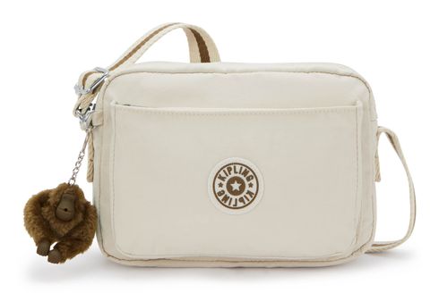 kipling Basic Abanu Crossbody Bag M Soft Sand