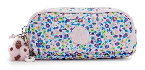 kipling Back To School Print Gitroy Pencase L Digi Flower Prt