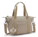 kipling Basic Eyes Wide Open Art Mini Handbag Soft Taupe
