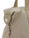 kipling Basic Eyes Wide Open Art Mini Handbag Soft Taupe