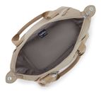 kipling Basic Eyes Wide Open Art Mini Handbag Soft Taupe