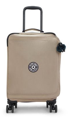 kipling Basic Spontaneous Cabin Size Wheeled Luggage S Soft Taupe C