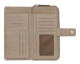 bugatti Noemi Ladies Long Zip Wallet Sand