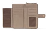 bugatti Noemi Ladies Long Zip Wallet Sand