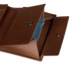 bugatti Due Flap Wallet Cognac