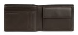 bugatti Due Flap Wallet Brown
