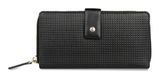 bugatti Noemi Ladies Long Zip Wallet Black