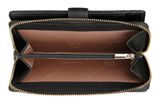 bugatti Noemi Ladies Long Zip Wallet Black