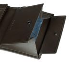 bugatti Due Flap Wallet Brown