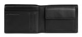 bugatti Due Flap Wallet Black