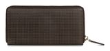 bugatti Noemi Ladies Long Zip Wallet Brown