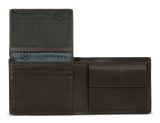 bugatti Due Flap Wallet Brown