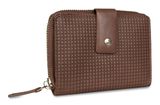 bugatti Noemi Lady Zip Around Wallet Cognac
