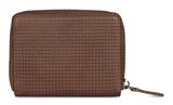 bugatti Noemi Lady Zip Around Wallet Cognac