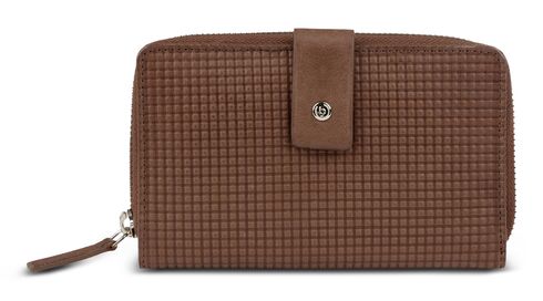 bugatti Noemi Lady Zip Around Wallet L Cognac