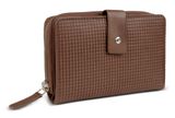bugatti Noemi Lady Zip Around Wallet L Cognac