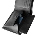 bugatti Due Flap Wallet Black